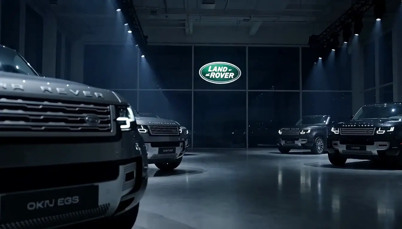Land Rover: Schlüsselübergabe im Autohaus