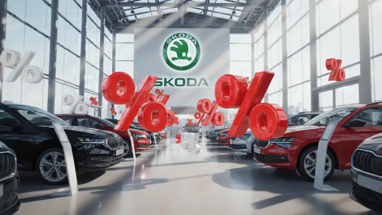 Skoda: Schlüsselübergabe im Autohaus