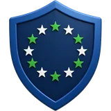 Shield with ring of stars