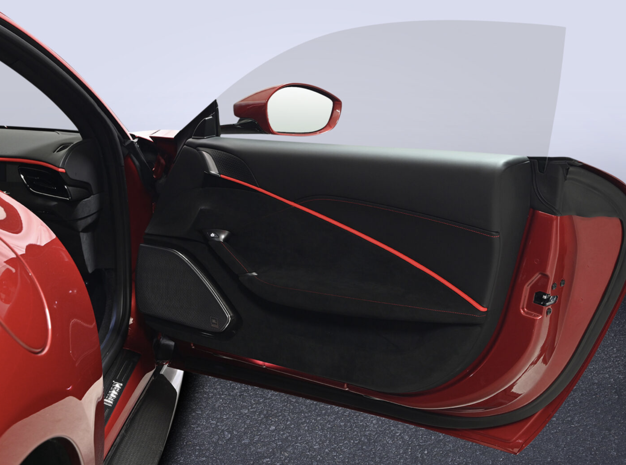 Ferrari Roma Rosso Fiorano CarbonPaket